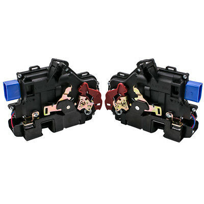 2x DELANTERO IZQUIERDA + DERECHA PUERTA CERRADURA ACTUADOR compatible para SEAT SKODA VW